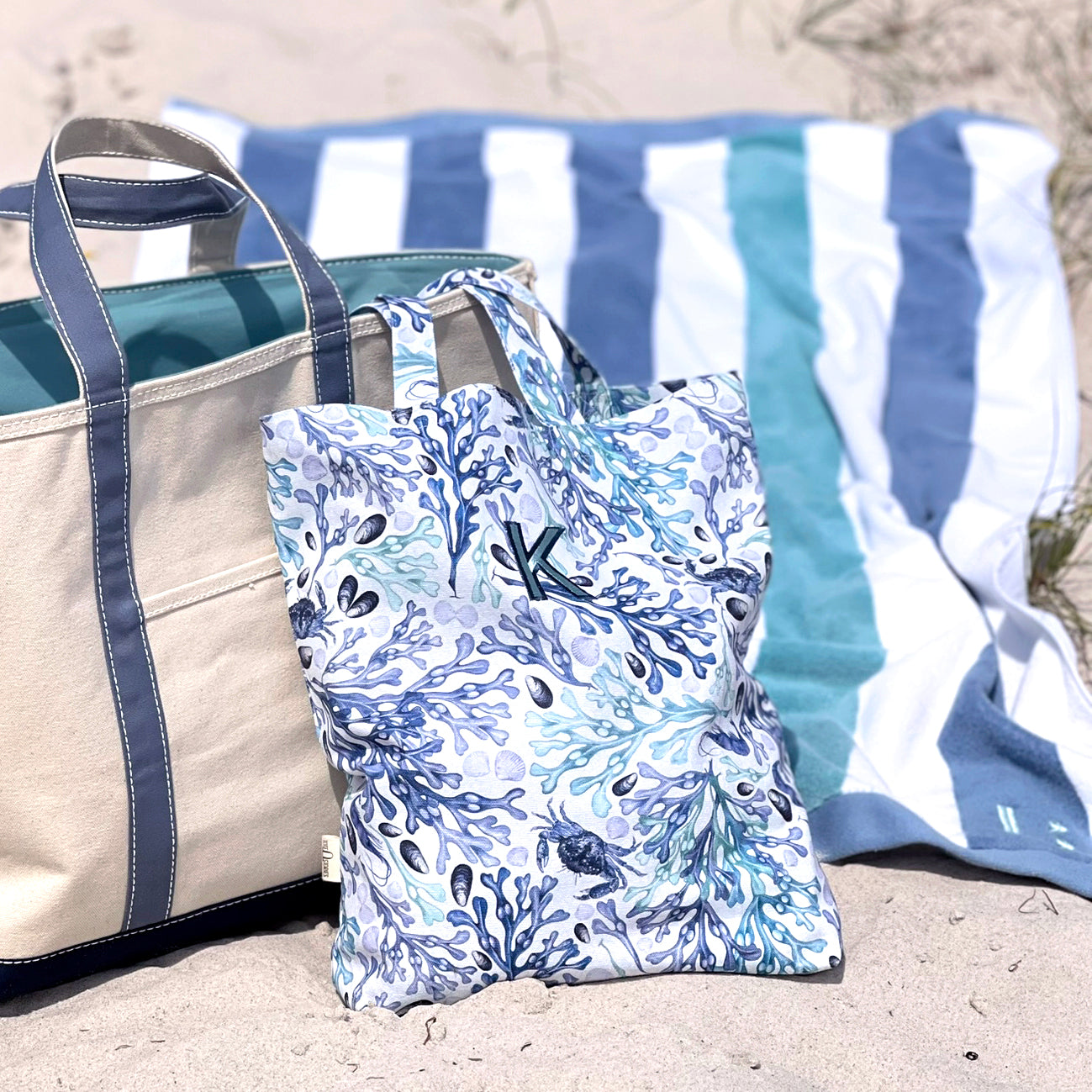 Foldable tote - Beach