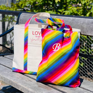 Foldable tote - Rainbow