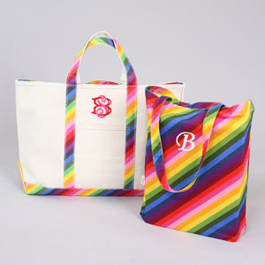 Foldable tote - Rainbow