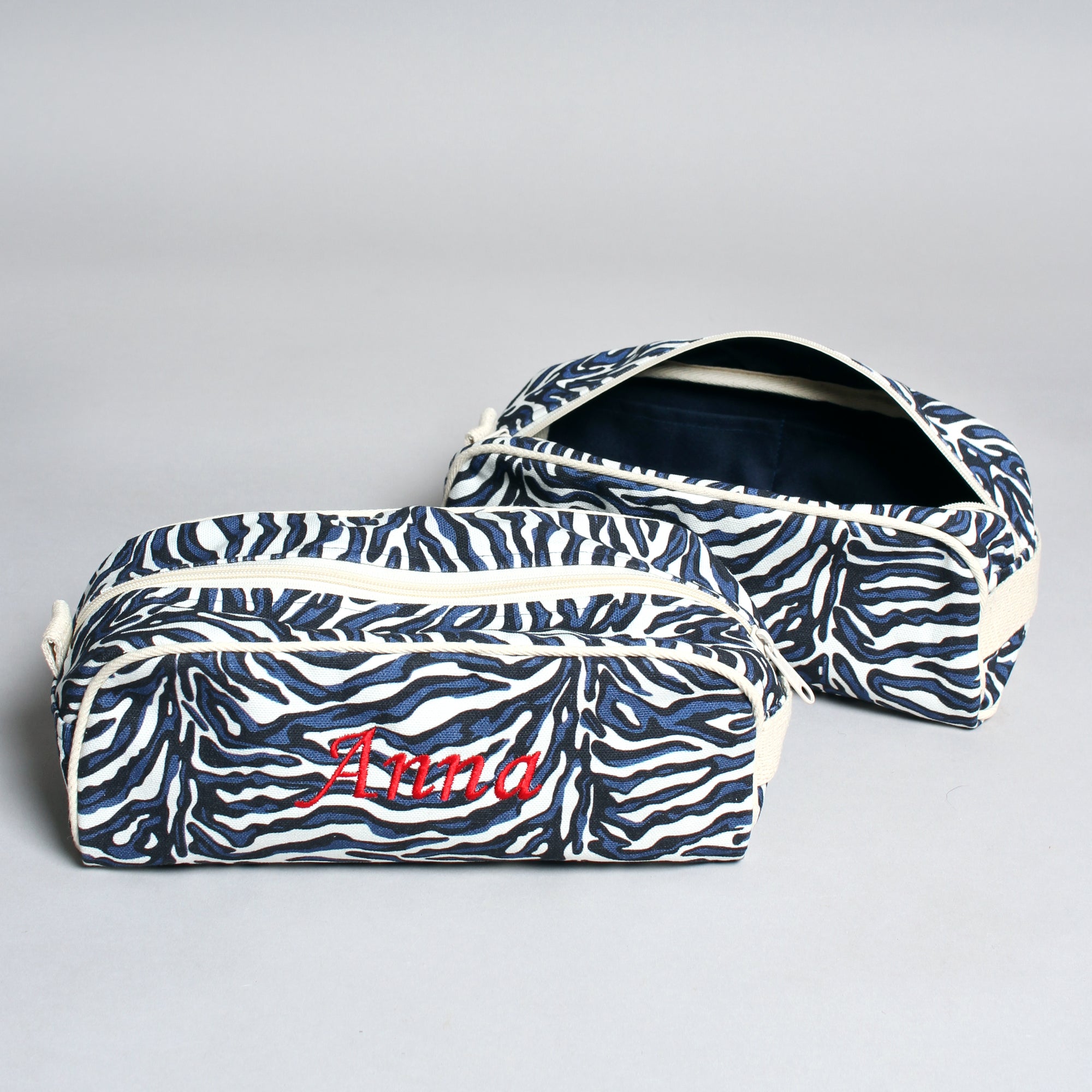 Toiletry bag - Zebra Falsterbo Ocean