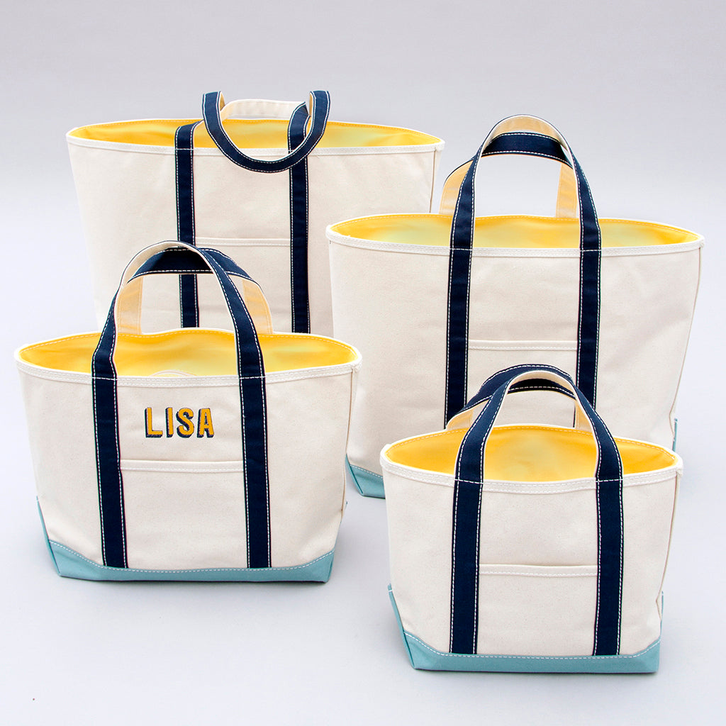 the medium LL Bean boat tote with long handles! been wanting this